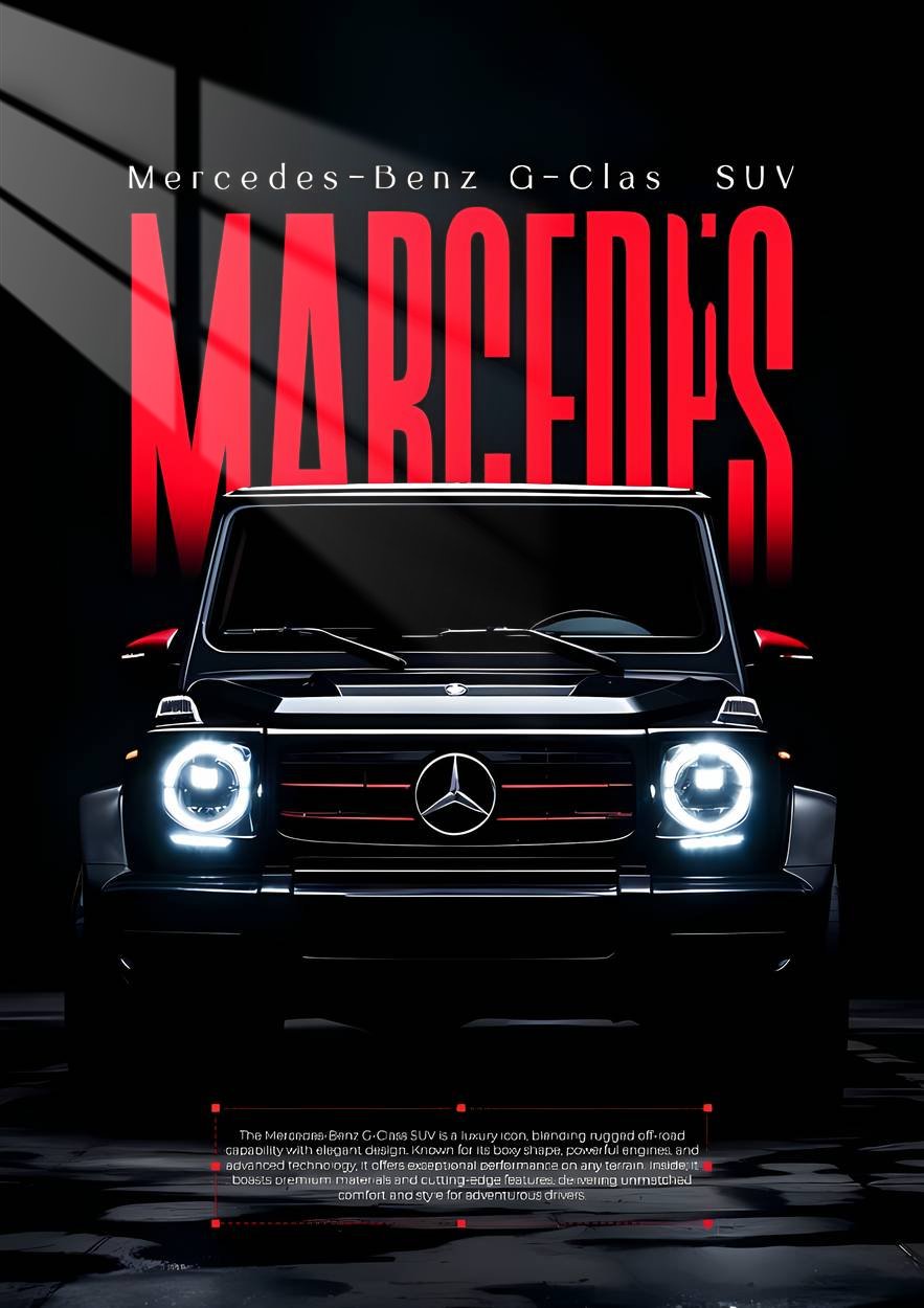 Mercedes G Wagon - Red