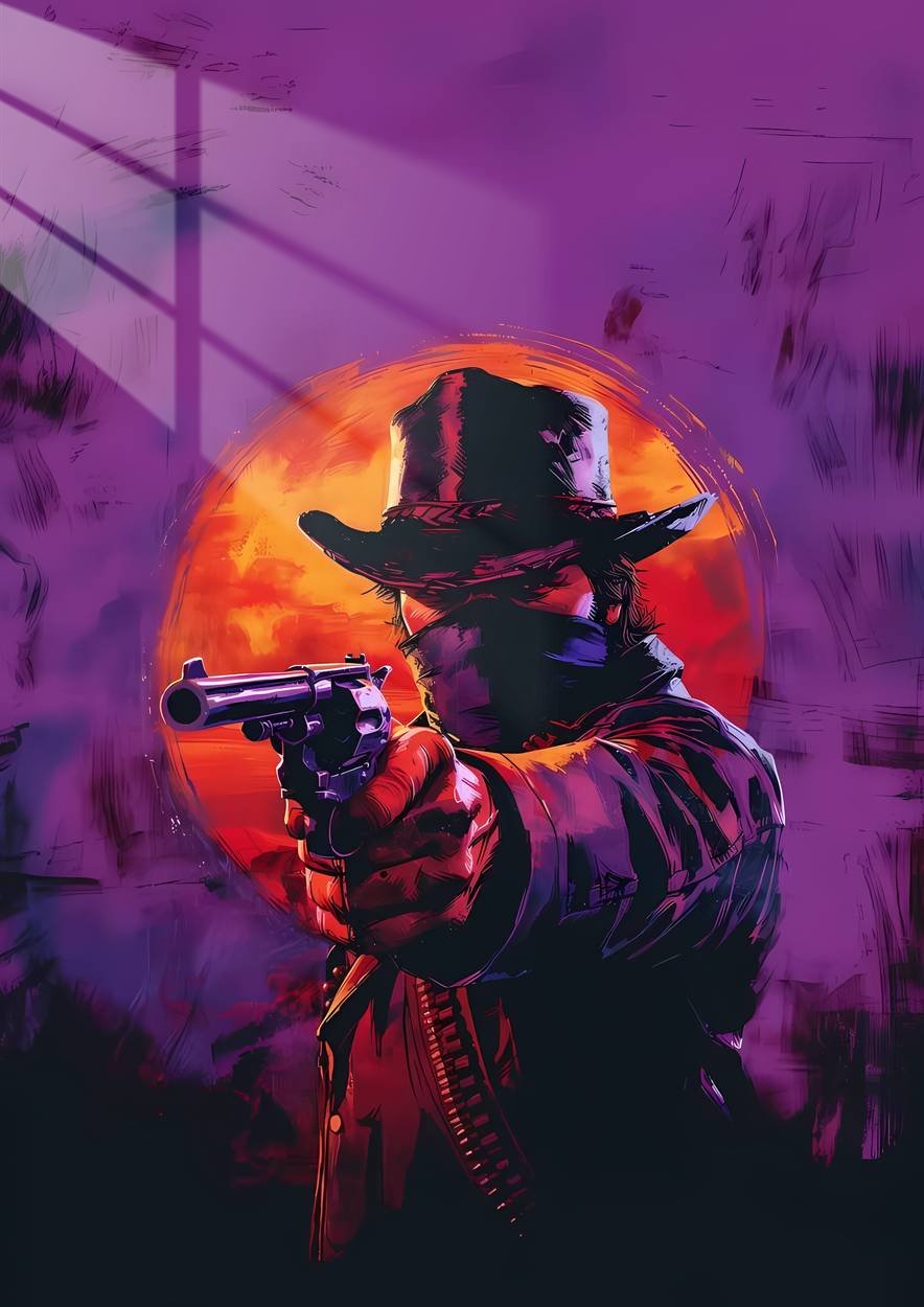 Arthur's Draw - Sunset Showdown - Purple