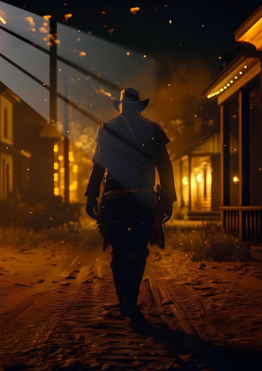 Arthur's Solitude -  Nightfall - Amber