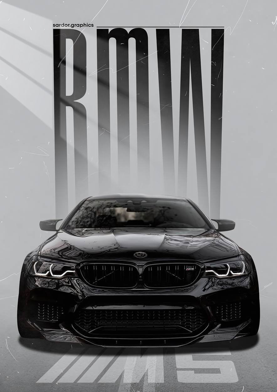 BMW M5 - Static Shot - Black