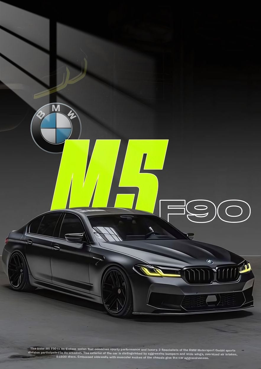 BMW M5 F90 - Subtle Elegance - Dark Grey