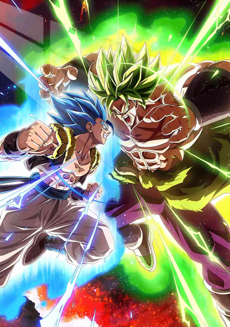 Broly Vs Gogeta