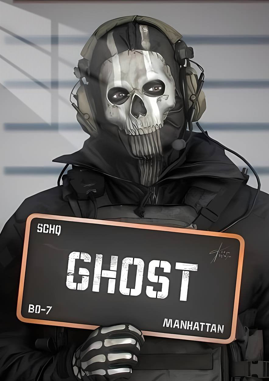 Ghost - Mugshot - Grey