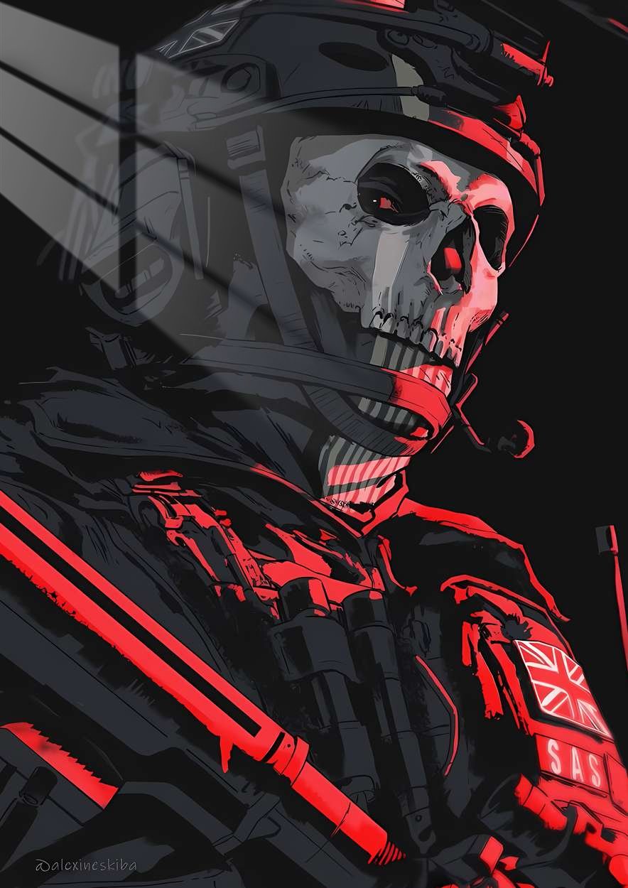 Ghost - Redline - Crimson