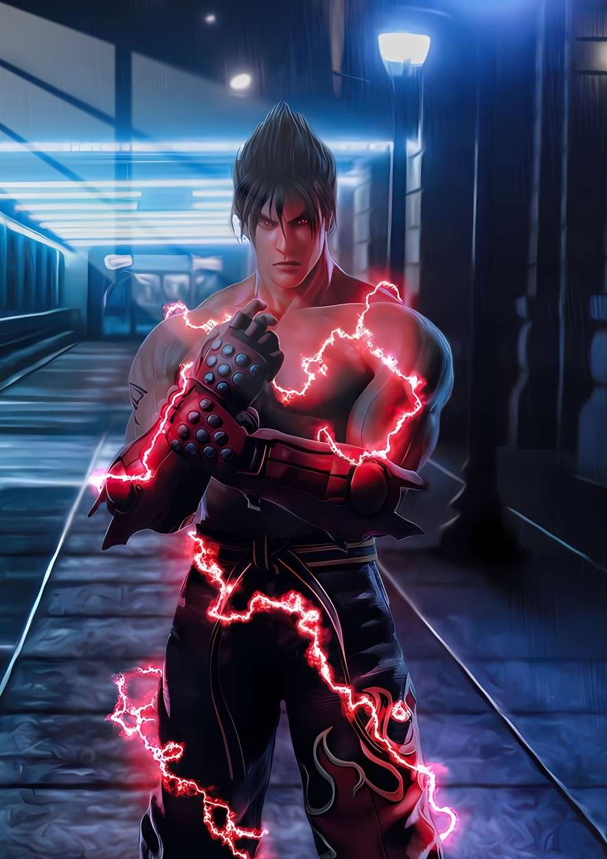 Jin Kazama - Tekken - Crimson Fury