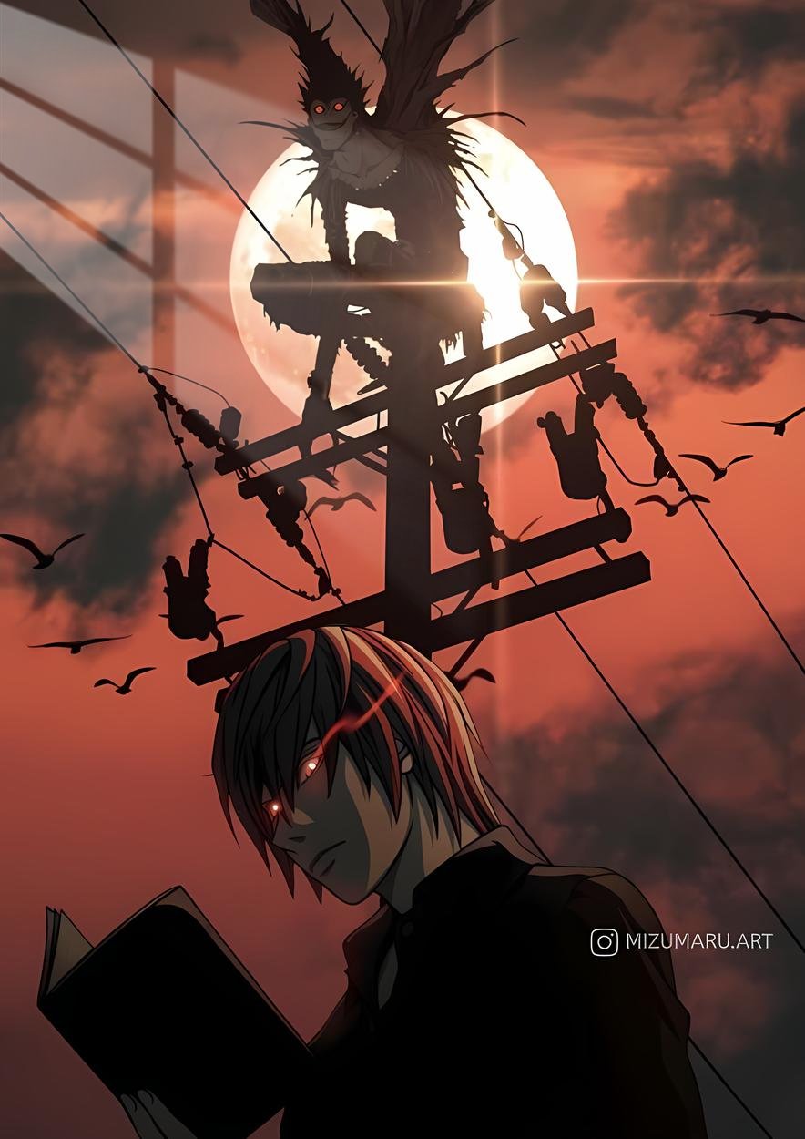 Light - Silhouette - Red