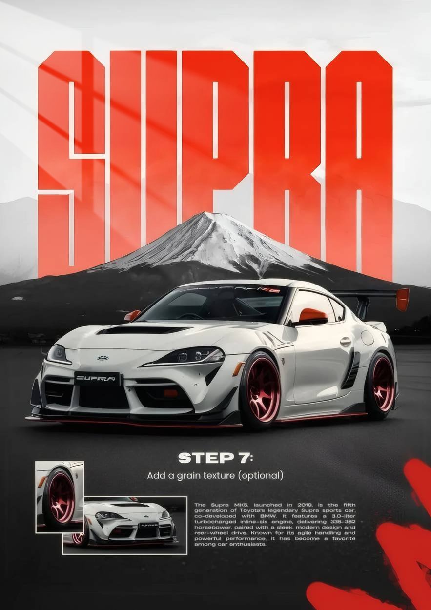 MK5 Supra Mountain Pass - Minimalist - White