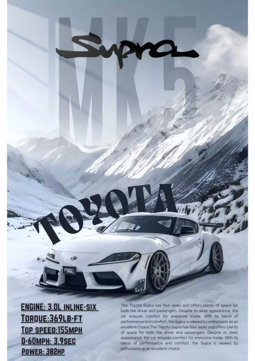 MK5 Supra Snow Drive - Minimalist - White