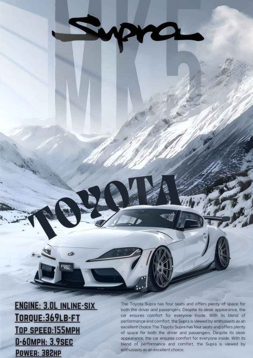 MK5 Supra Winter Drive - Minimalist - White