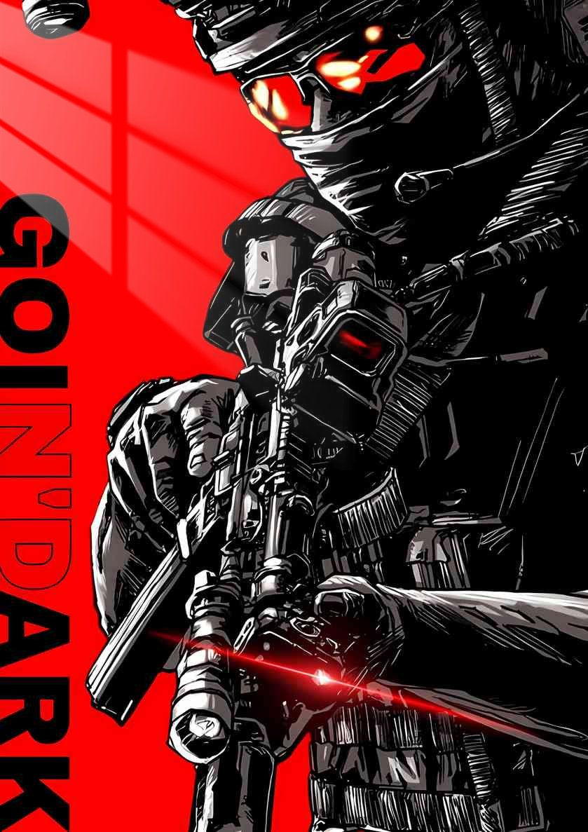 Operator - Comic Book - Red & Black