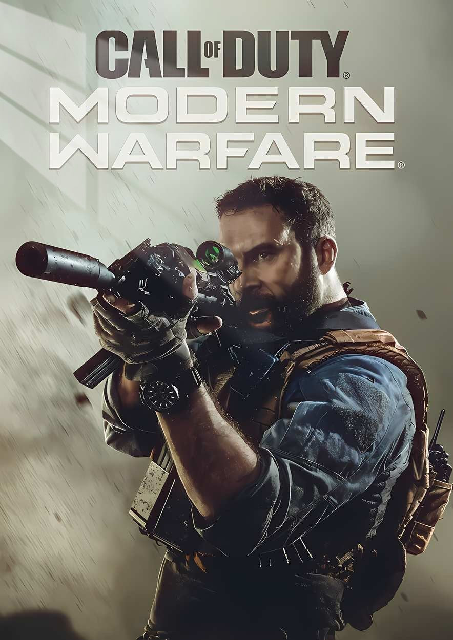 Operator Aiming - Gritty Realism - Olive Green