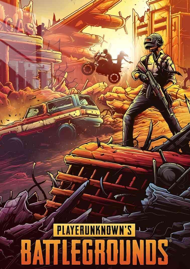 PUBG Survivor - War-Torn - Orange