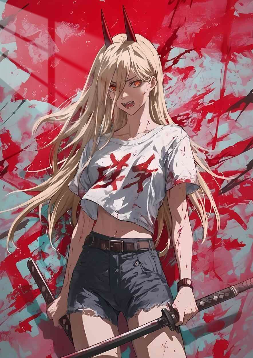 Power - Bloody - Red