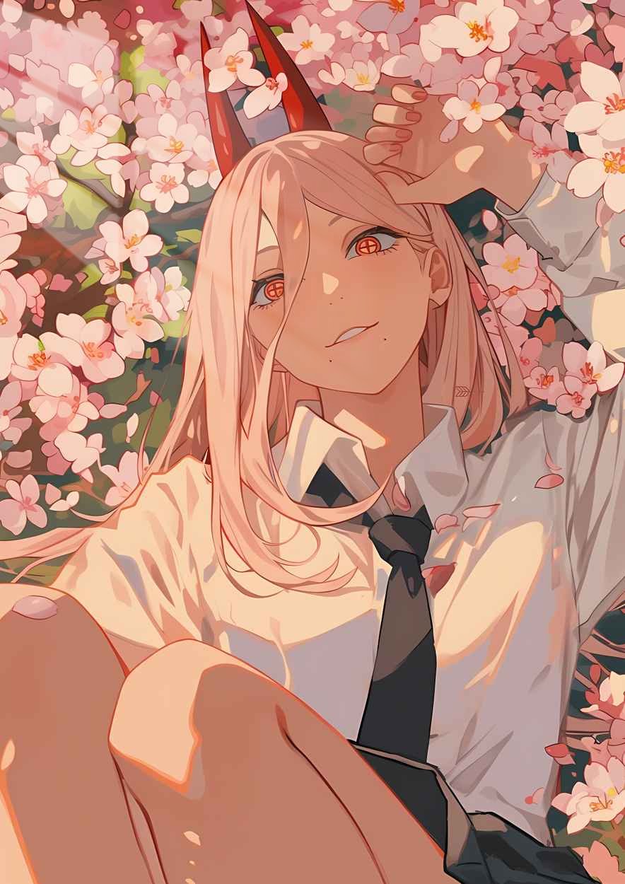 Power - Blossoms - Pink