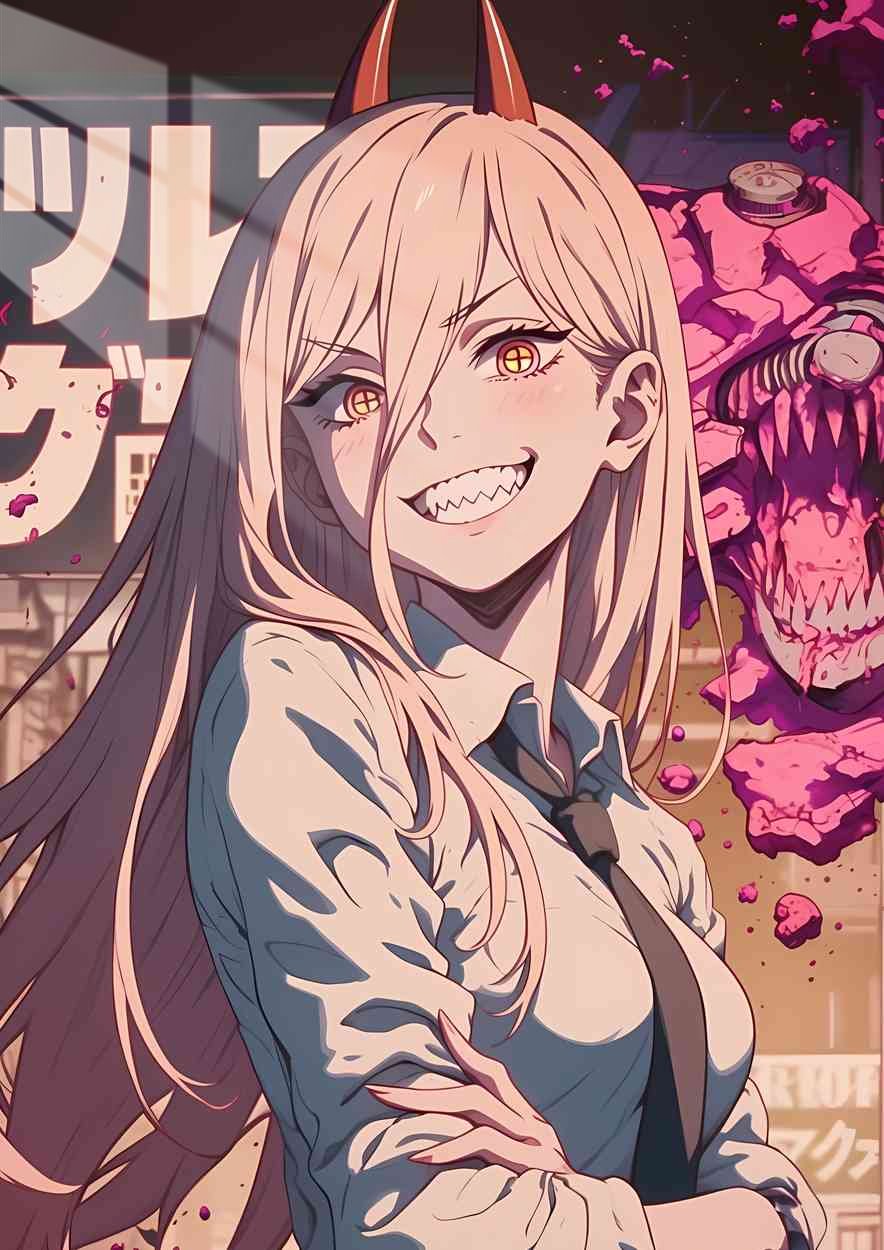 Power - Devilish Smile - Pink