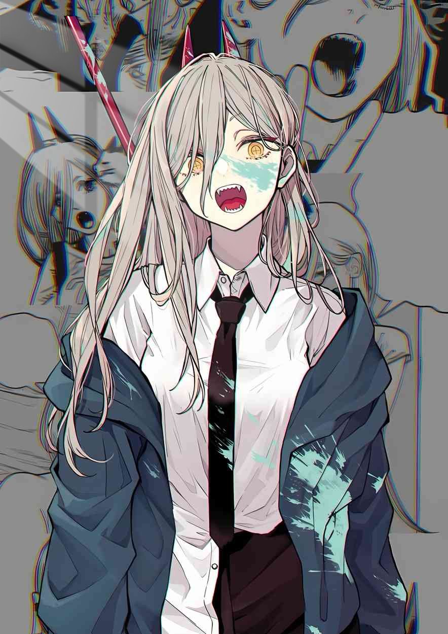 Power - Glitch - Teal