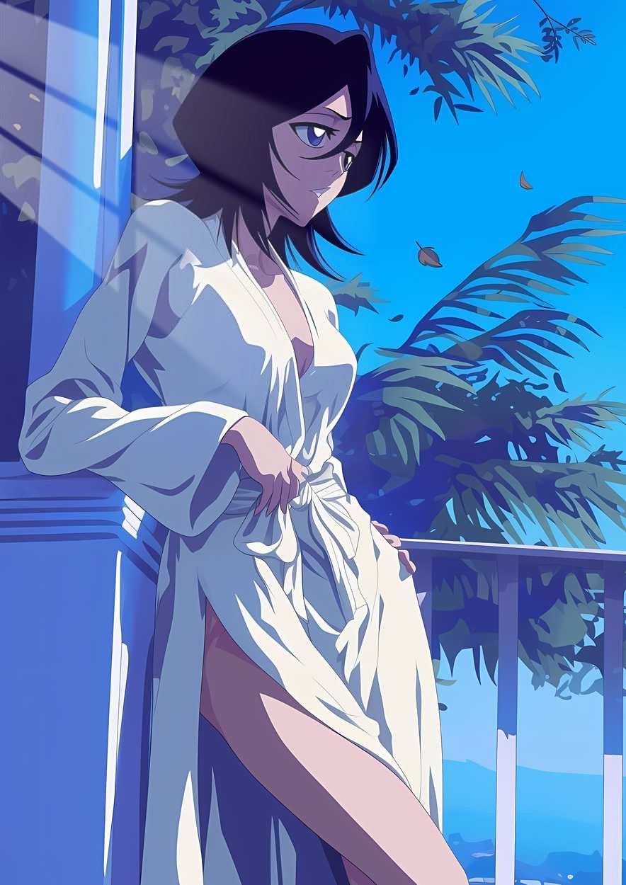 Rukia Serenity - Robe - Blue