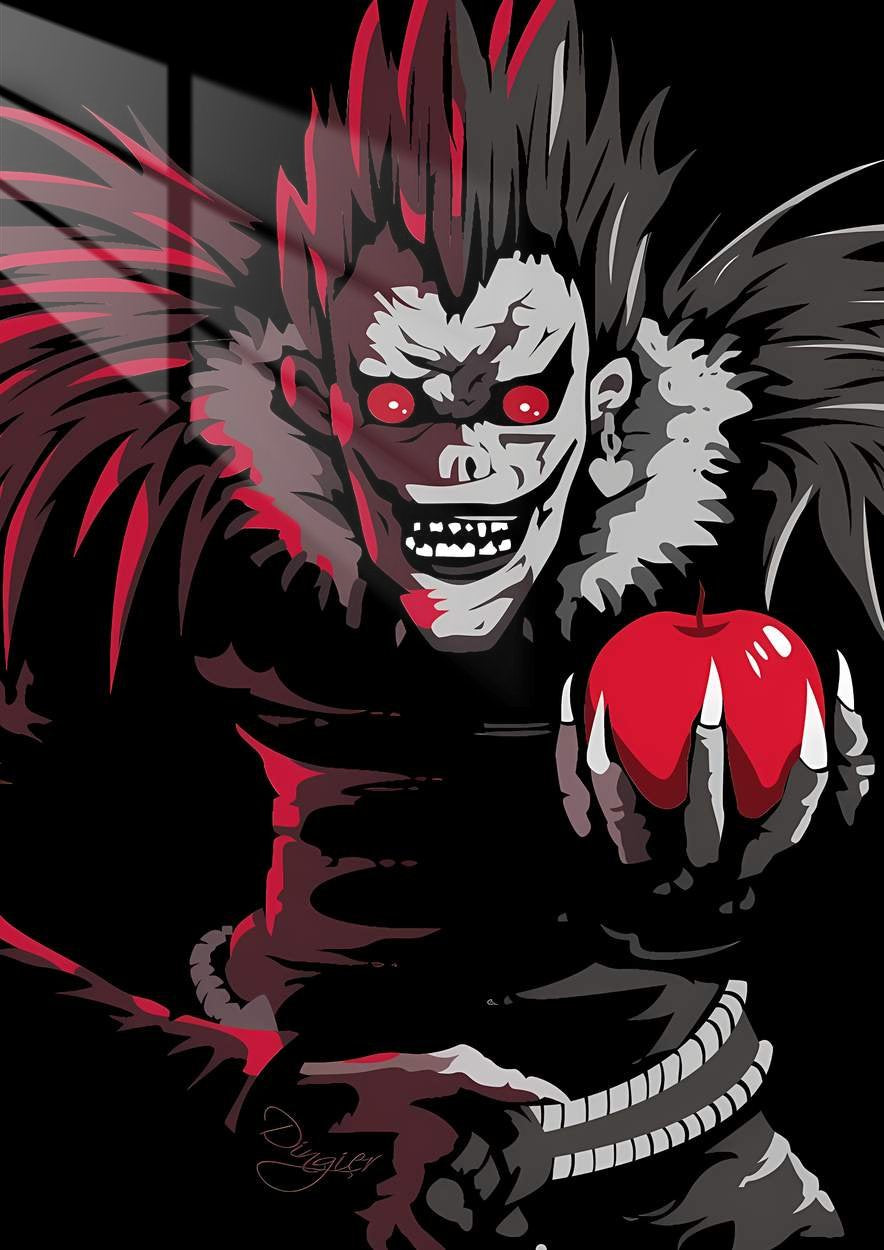 Ryuk - Minimalist - Red & Grey