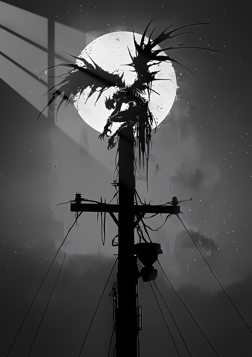 Ryuk - Monochrome - Dark