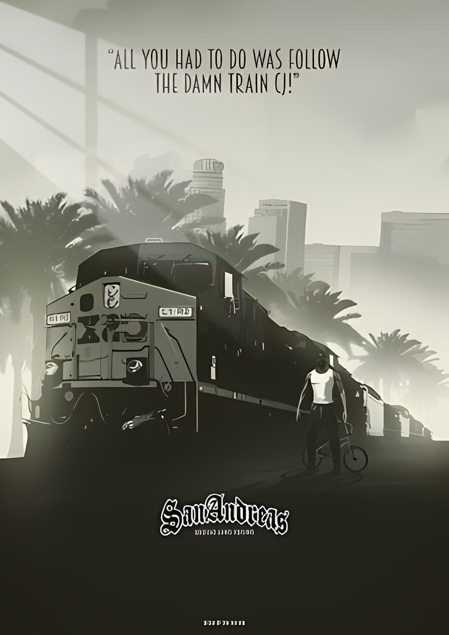 San Andreas - Steel Echoes - Monochrome.