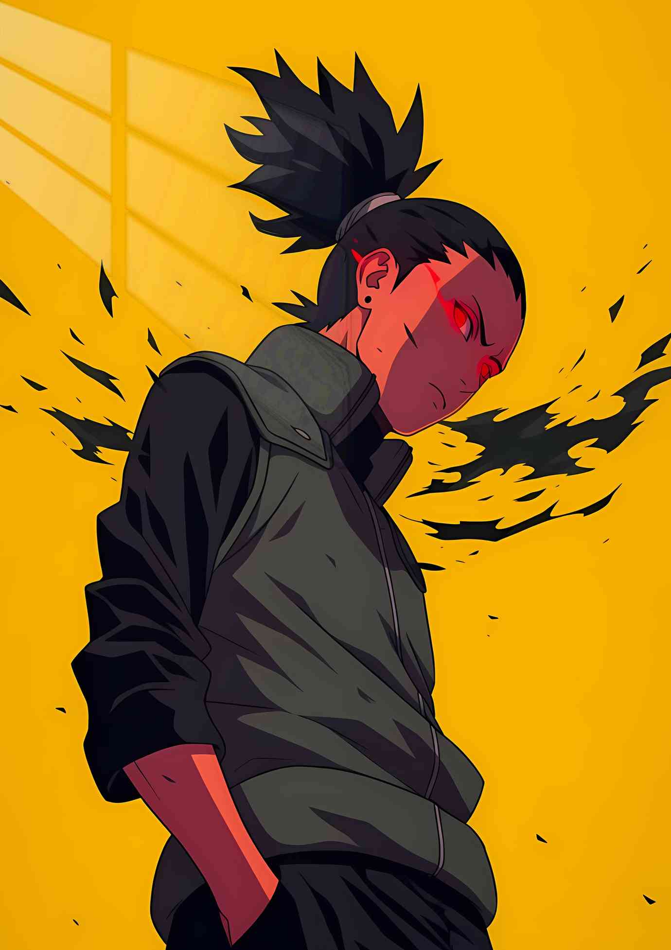 Shikamaru - Dark - Yellow