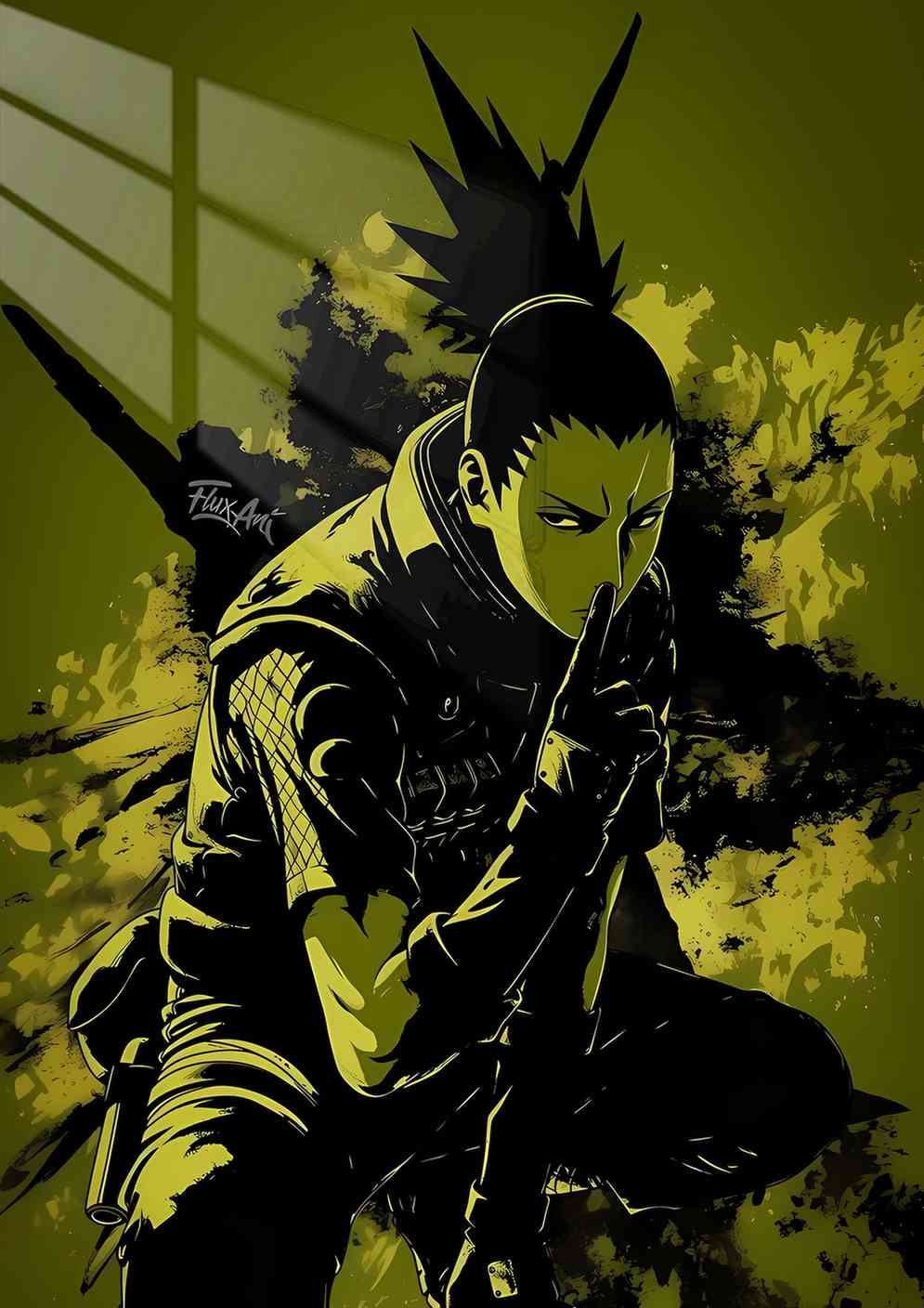 Shikamaru - Shadow - Olive Green