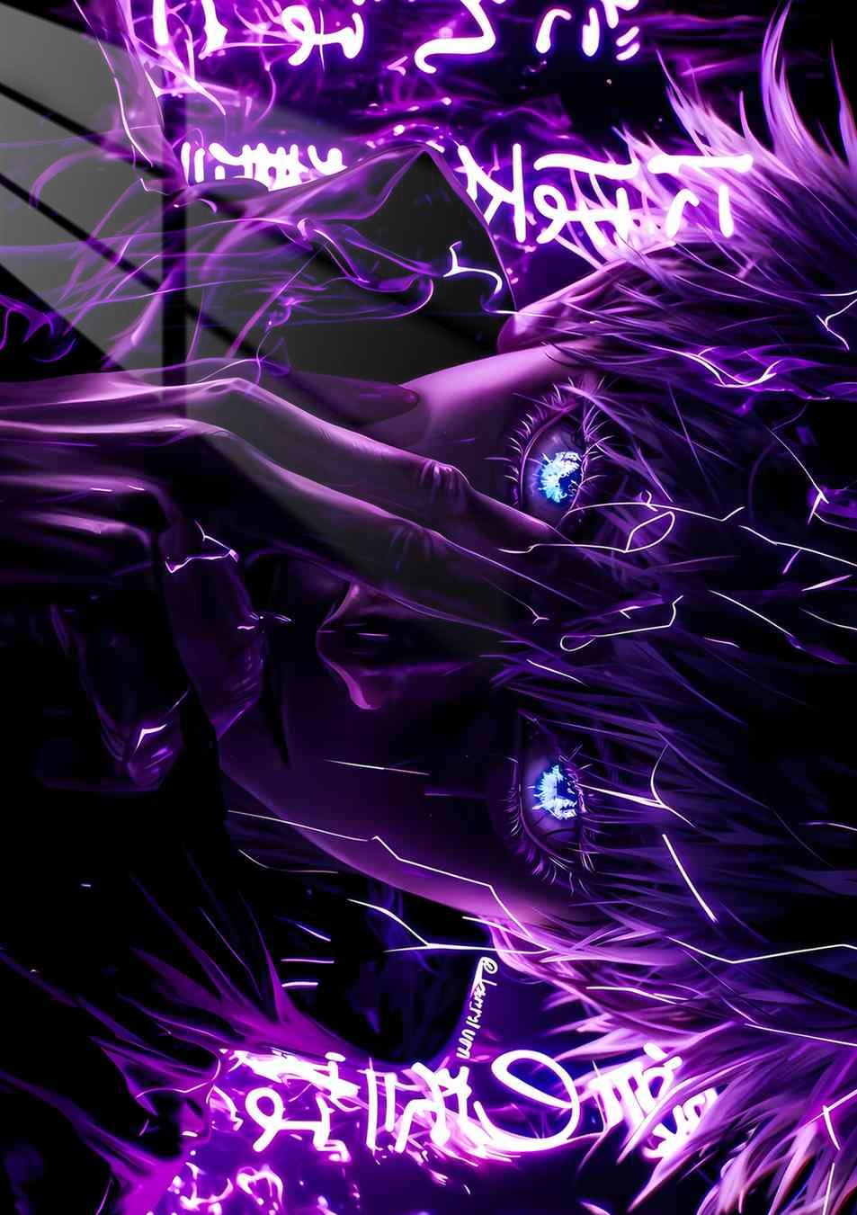 Sukuna - Purple Energy - Violet