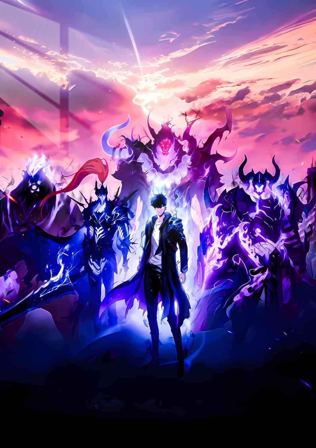 Sung Jinwoo - Shadows - Purple