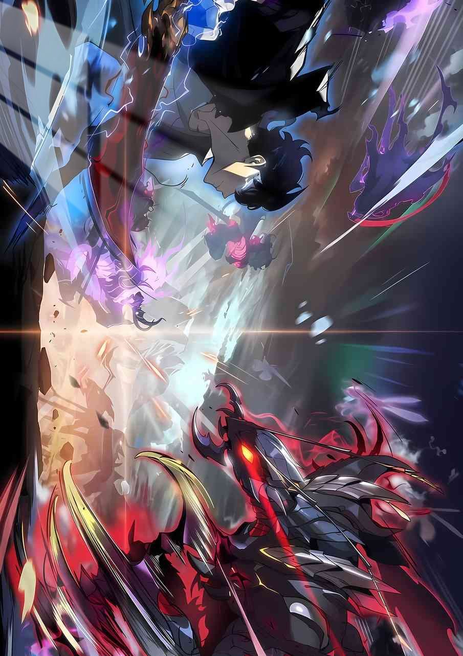 Sung Jinwoo vs Shadow Dragon - Action - Red & Blue