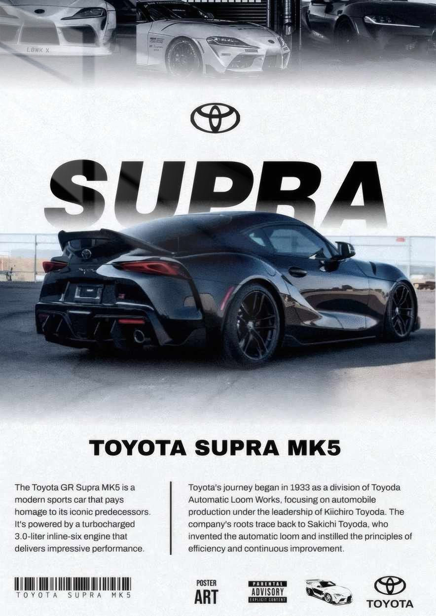 Supra MK5 Nightscape - Dark Mood - Black