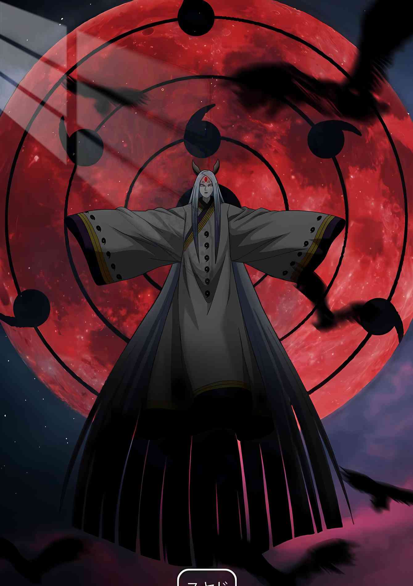 Ten-tails Jinchuriki - Rinnegan - Red