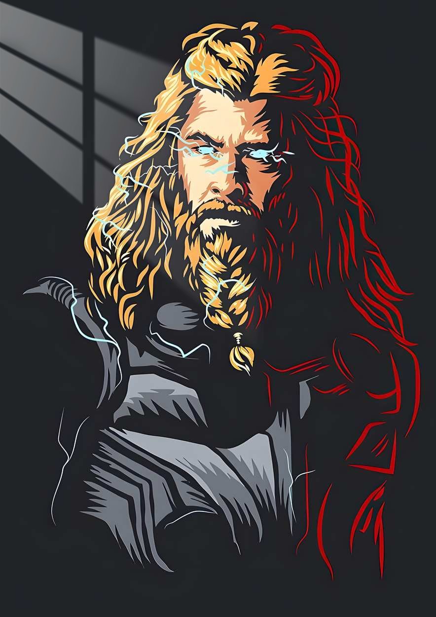 Thor - Storm's Gaze - Electric Blue