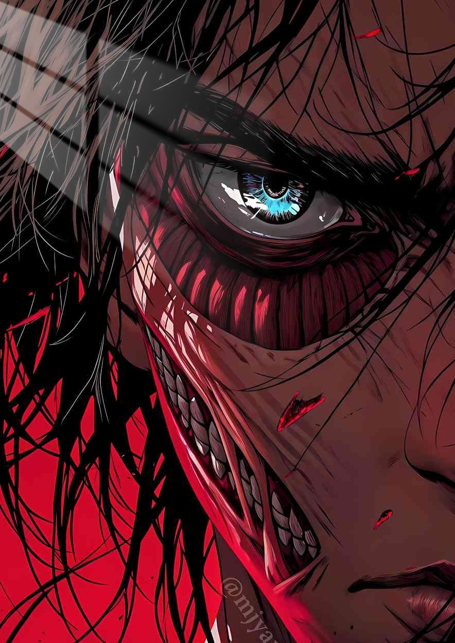 Titan's Gaze - Crimson Horror - Red