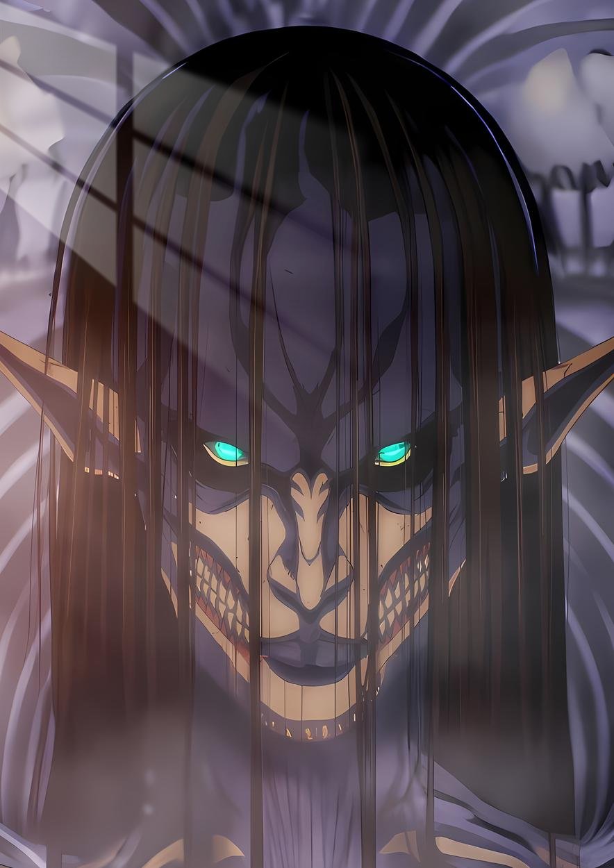 Titan's Gaze - Dark - Teal