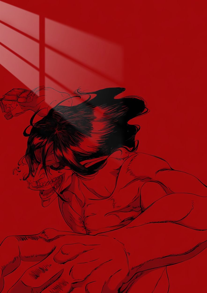 Titan's Rage - Crimson - Red