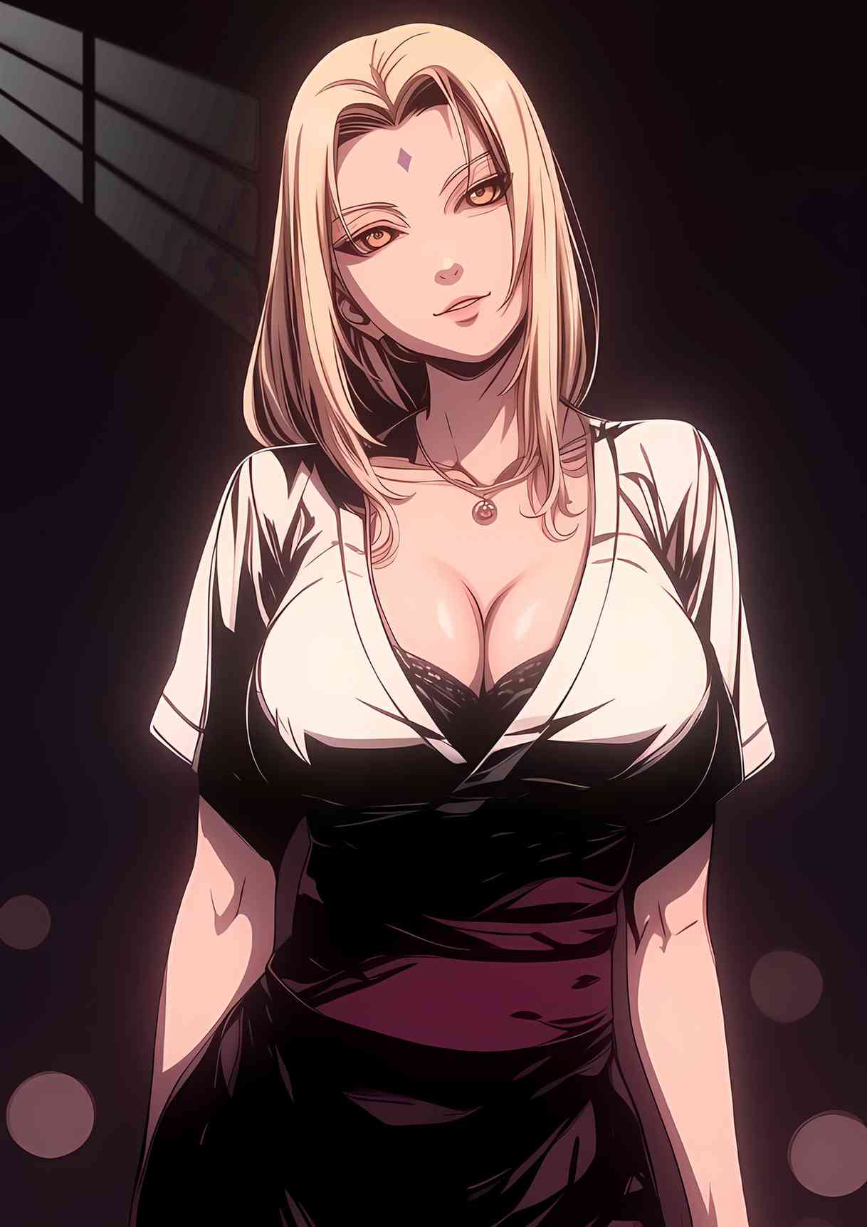 Tsunade - Elegant - Burgundy