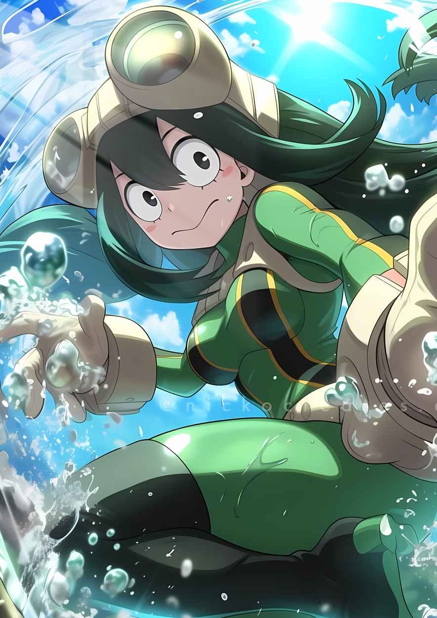 Tsuyu - Water Splash - Green