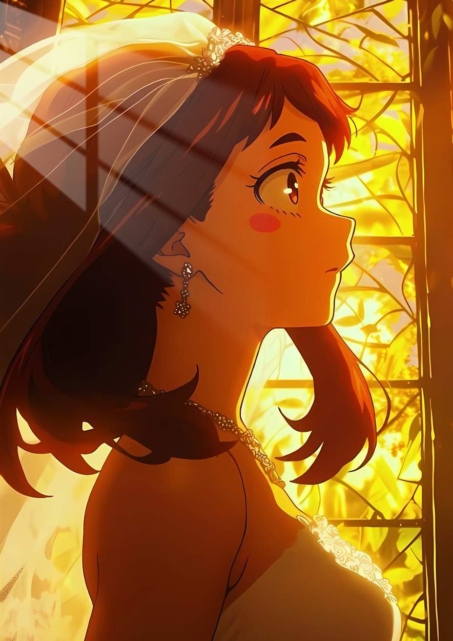 Uraraka - Bridal - Golden