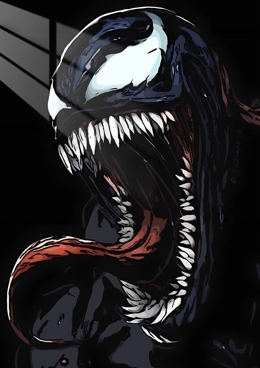 Venom's Maw - Comic Book - Dark Blue