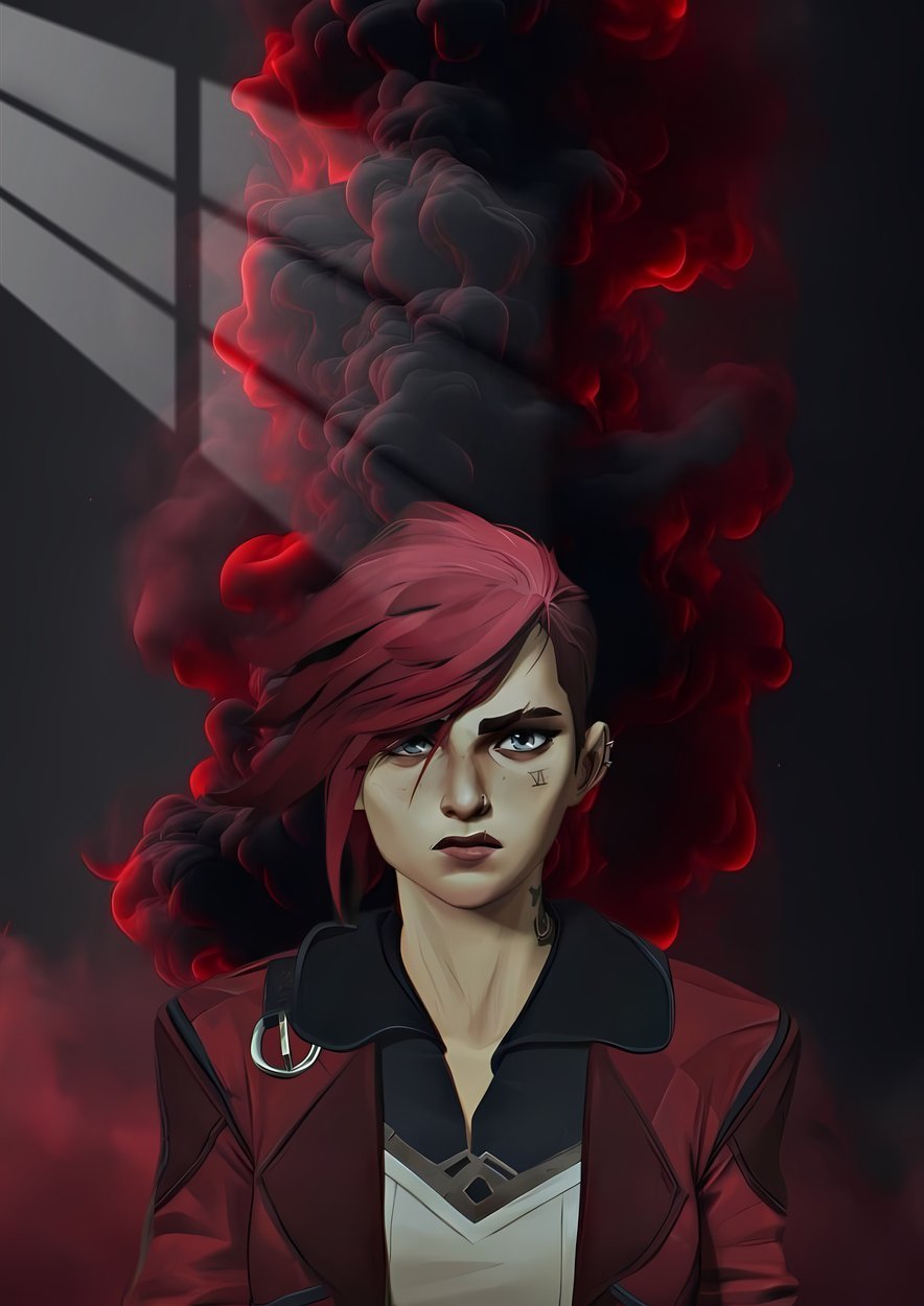 Vi - Crimson Fury - Red