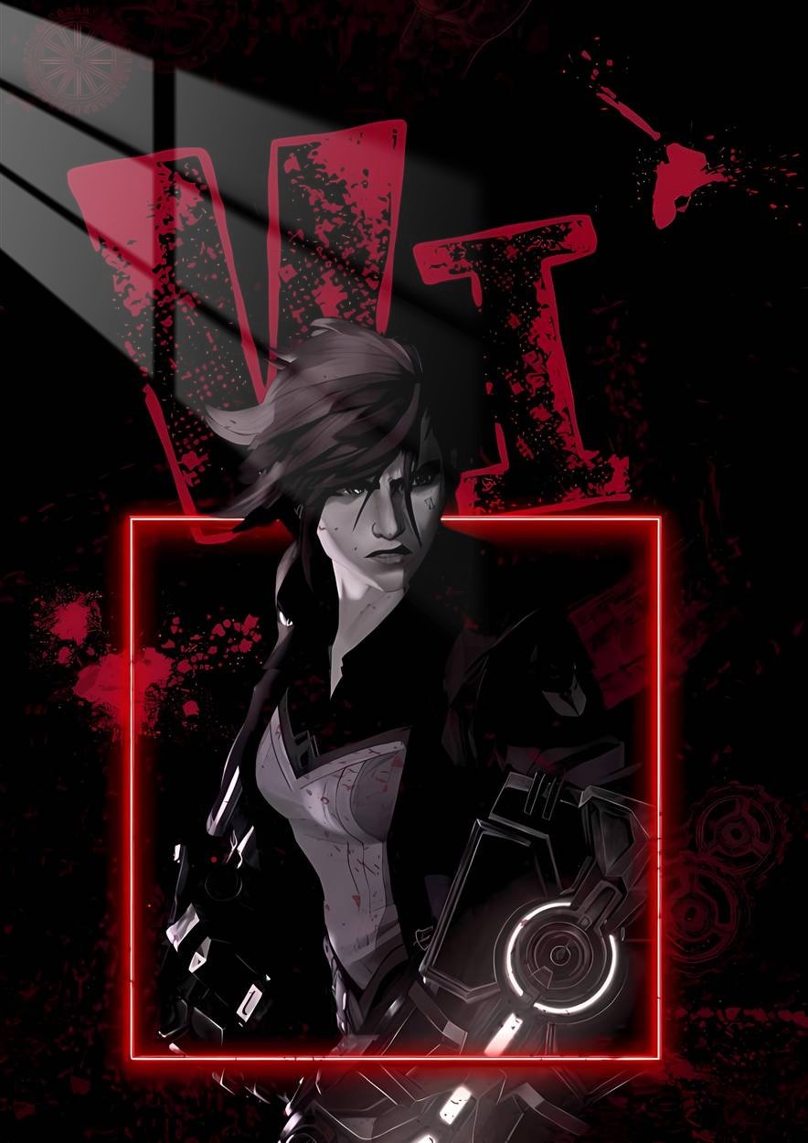 Vi - Grit & Neon - Red