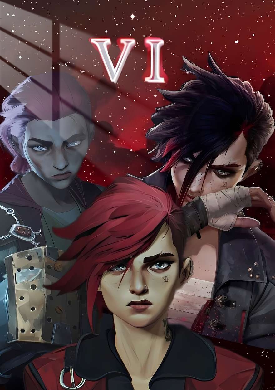 Vi - Sisters of Zaun - Crimson