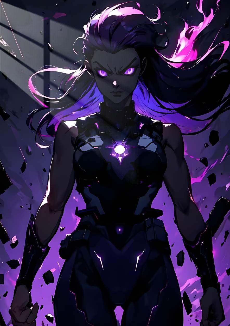 Violet - Dark Fantasy - Purple