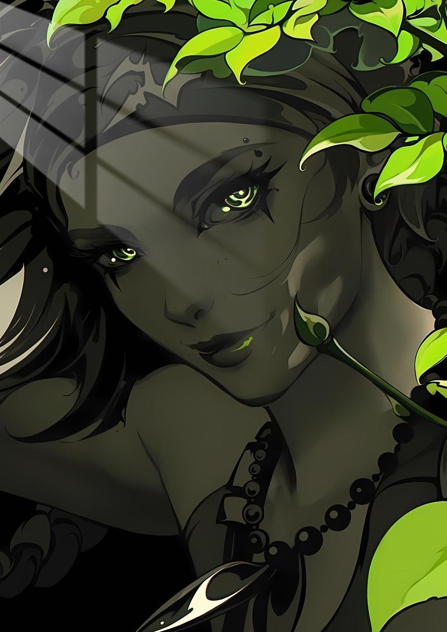 Viper's Gaze - Dark Fantasy - Green