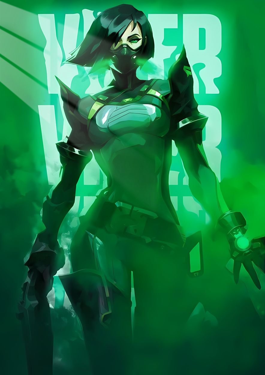 Viper's Toxic Gaze - Green Haze - Emerald