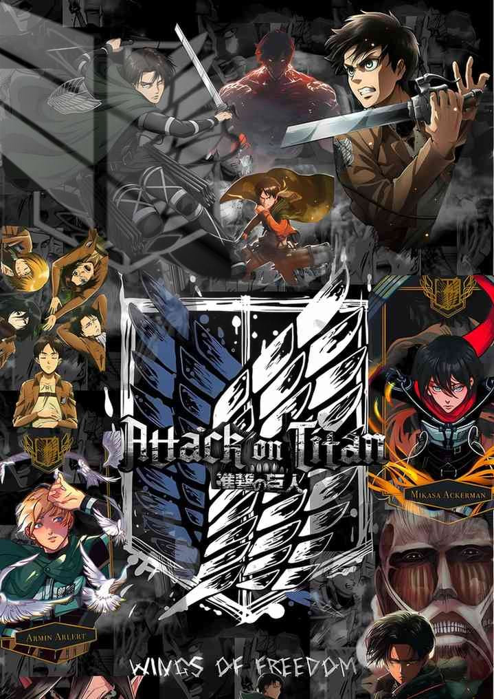 Wings of Freedom - Collage - Gray, White, Blue