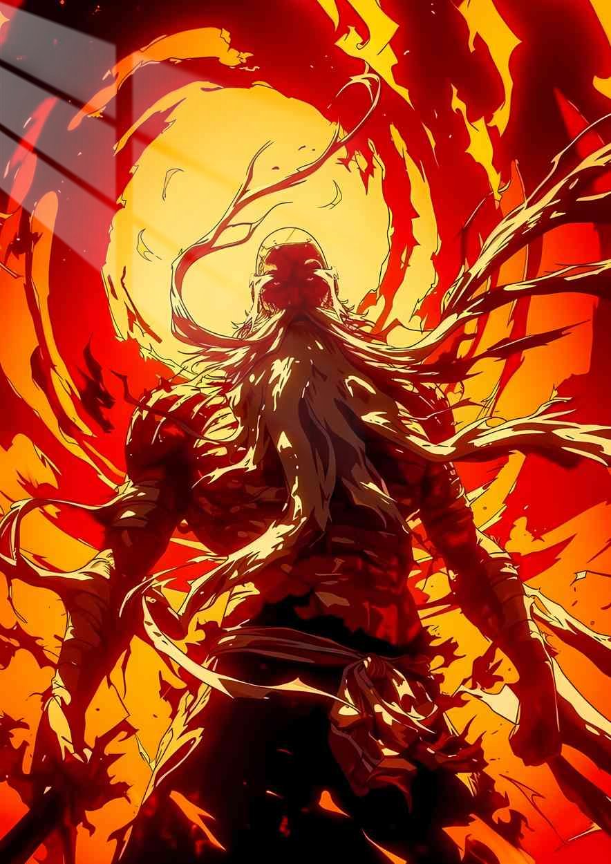 Yamamoto - Fiery - Red, Orange