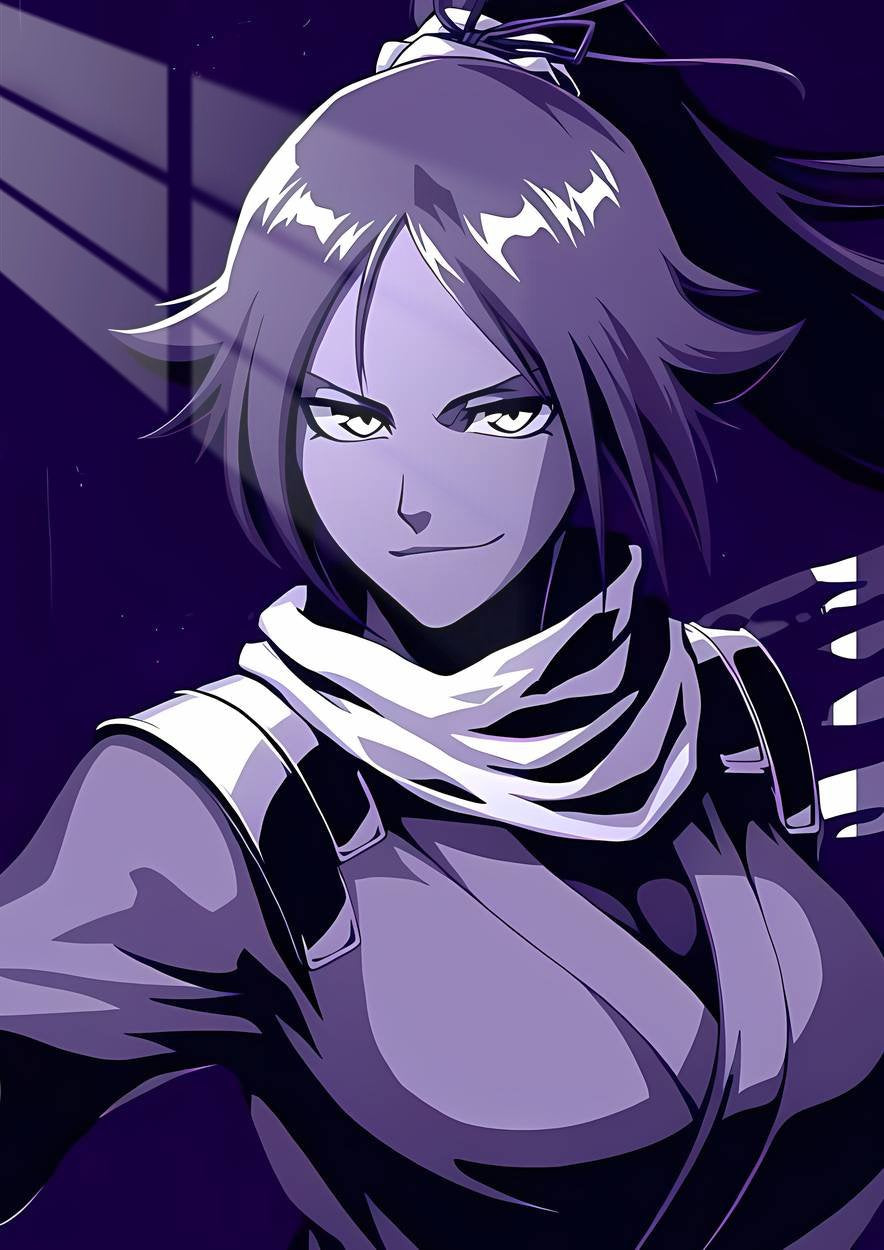 Yoruichi - Shihakusho - Purple