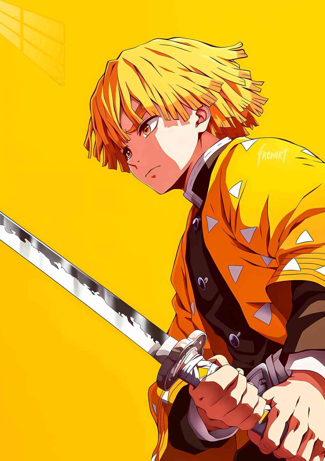 Zenitsu - Determined - Yellow