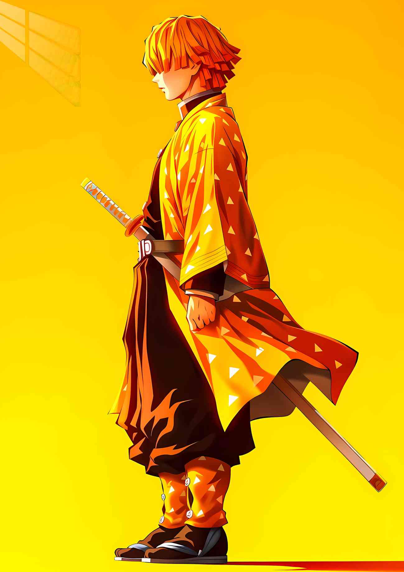 Zenitsu Agatsuma - Determined - Yellow